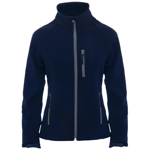 Veste Softshell publicitaire pour femme Antartida ROLY Bleu marine